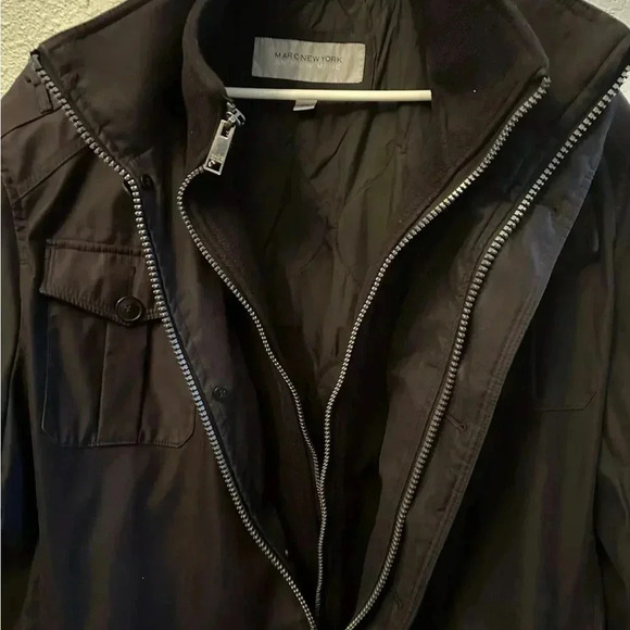 Men’s black Andrew Marc New York jacket - Picture 4 of 7